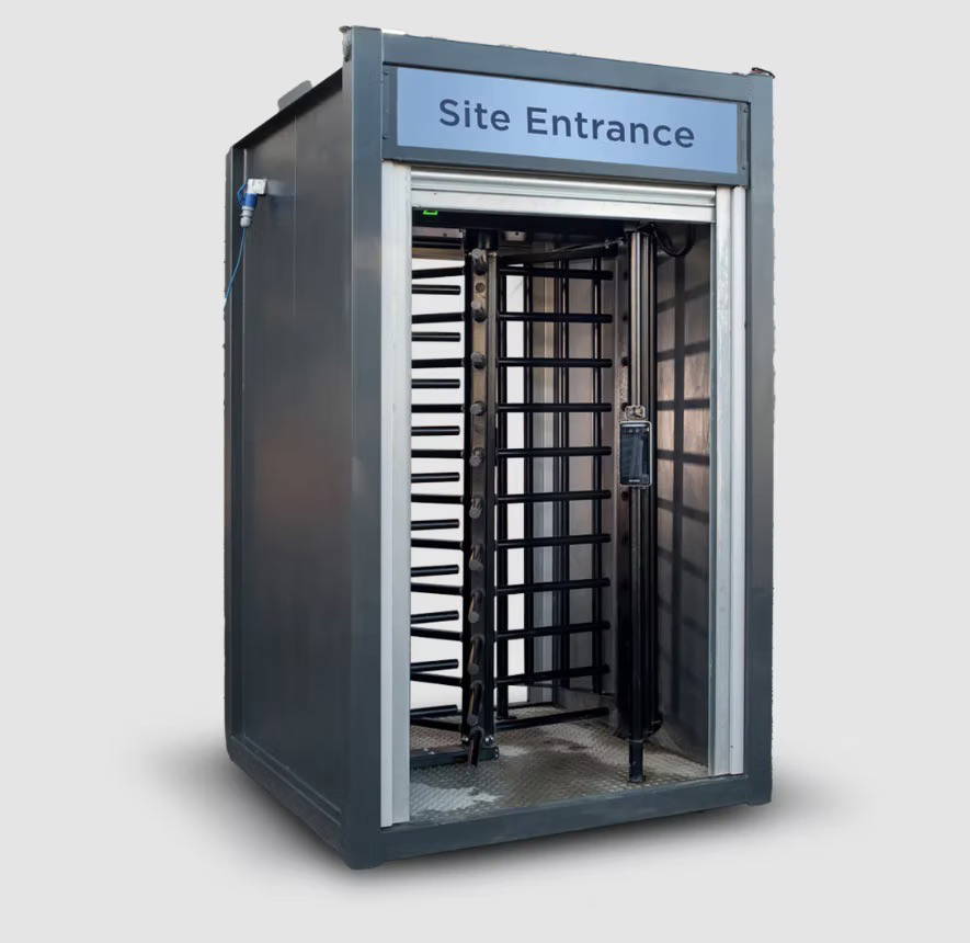 Biometric Turnstile Pod System Large
